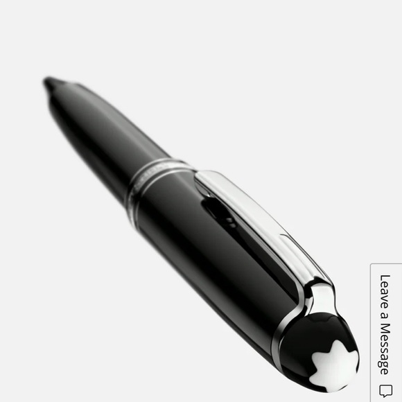 Mont Blanc Other - NEW - Mont Blanc Meisterstuck Platinum-coated ball pen